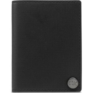 Pouzdro na kreditní karty Calvin Klein Ck Clean Pq Covered Card Holder K50K510298 Černá