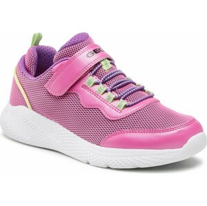 Sneakersy Geox J Sprintye G. D J25FWD 07TBC C8221 S Fuchsia/Lime