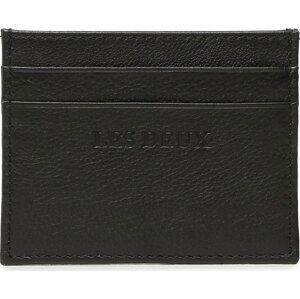 Pouzdro na kreditní karty Les Deux Leather Cardholder LDM940067 Black 100100