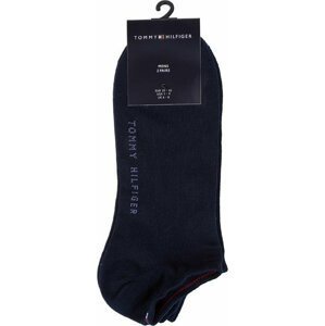 Sada 2 párů nízkých ponožek unisex Tommy Hilfiger 342023001 Jeans 356