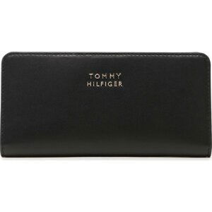 Velká dámská peněženka Tommy Hilfiger Casual Chic Leather Large Wallet AW0AW14916 BDS