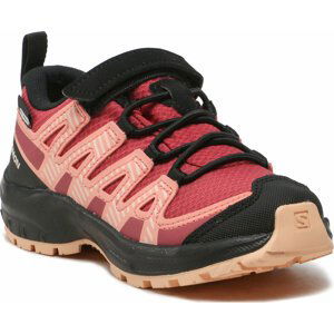 Trekingová obuv Salomon Xa Pro V8 Cswp K 416143 05 W0 Earth Red/Black/Almond Cream