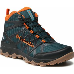 Trekingová obuv Columbia Peakfreak X2 Mid Outdry BM0828 Dark Seas/Persimmon 375