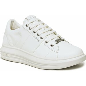 Sneakersy Guess Vibo FM5VBS LEA12 WHITE