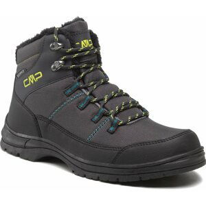 Trekingová obuv CMP Kids Annuuk Snow Boot Wp 31Q4954J Anthracite/Deep Lake 65UM