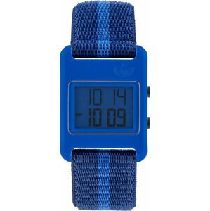 Hodinky adidas Originals Retro Pop Digital Watch AOST23070 Blue