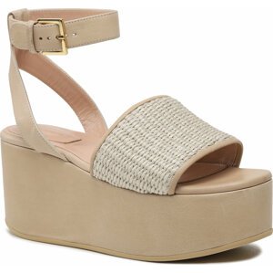 Sandály Alberta Ferretti 23151A6302 8203 Beige 81