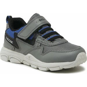 Sneakersy Geox J New Torque Boy J267NA 0BC14 C0069 M Grey/Royal