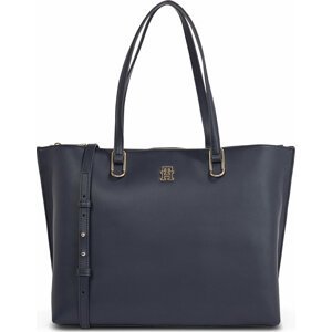 Kabelka Tommy Hilfiger Th Timeless Workbag AW0AW15242 Space Blue DW6