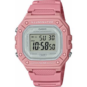 Hodinky Casio W-218HC-4AVEF Pink/Pink