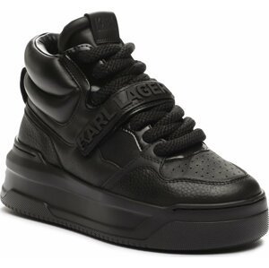Sneakersy KARL LAGERFELD KL63350 Black Lthr / Mono