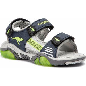 Sandály KangaRoos Sandalshine 18353 000 4054 Dk Navy/Lime