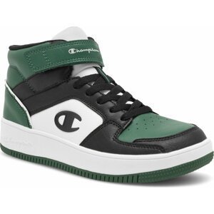 Sneakersy Champion REBOUND 2.0 MID B GS S32413-WW015 Black/Green