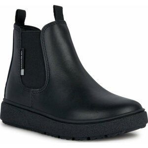 Kozačky Geox J Theleven Boy J36LDB 00043 C9999 S Black