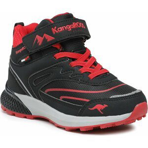 Trekingová obuv KangaRoos K-Hk Treak Mid Wv Rtx 18943 000 5053 Jet Black/Fiery Red