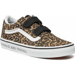 Tenisky Vans Old Skool VN0A4UI1WKA1 Animal Chckrbr Lprd/Blk