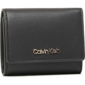 Malá dámská peněženka Calvin Klein Ck Must Trifold Sm K60K607251 BAX
