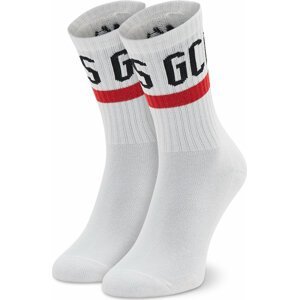 Klasické ponožky Unisex GCDS CC94M010024 White 01
