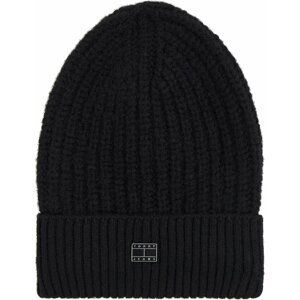 Čepice Tommy Jeans Tjw Cosy Knit Beanie AW0AW15462 Black BDS