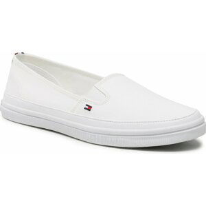 Tenisky Tommy Hilfiger Essential Kesha Slip-On FW0FW07121 White YBS