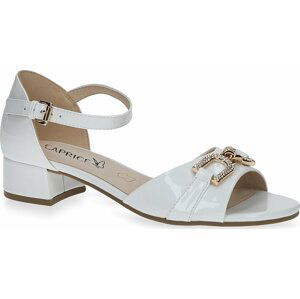 Sandály Caprice 9-28201-20 White Patent 164