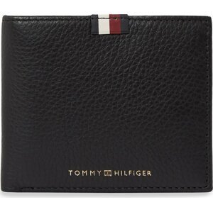 Velká pánská peněženka Tommy Hilfiger Th Prem Lea Cc Flap And Coin AM0AM11270 BDS