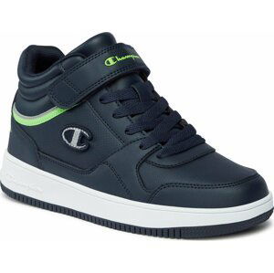 Sneakersy Champion Rebound Mid B Gs Mid Cut Shoe S32405-BS010 Navy/Grey/Green