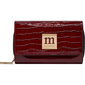 Malá dámská peněženka Monnari PUR0220-M05 Red Croco Lacquer