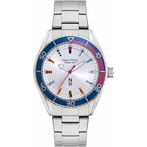 Hodinky Nautica N-83 Finn World NAPFWS005 Silver