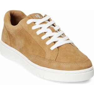 Sneakersy Lauren Ralph Lauren 802916356002 Camel