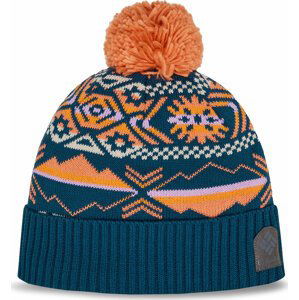 Čepice Columbia Palmer Peak™ Pom Beanie Nocturnal Checkered Peaks/Faded Peach 466