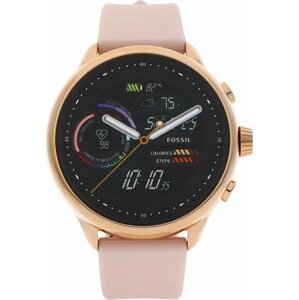 Chytré hodinky Fossil Wellness Edition FTW4071 Blush Silicone