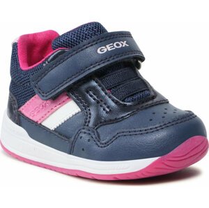 Sneakersy Geox B Rishon G. A B250LA 0BCEW CB48N Lt Navy/Fuchsia