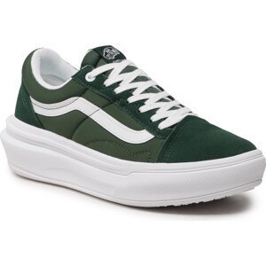 Sneakersy Vans Old Skool Over VN0A7Q5EDGY1 Dark Green/White
