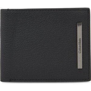 Pánská peněženka Calvin Klein Modern Bar Bifold 5Cc W/Coin K50K510889 Ck Black BAX
