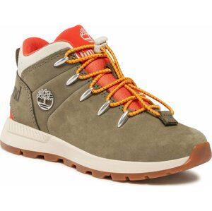 Trekingová obuv Timberland Sprint Trekker Mid TB0A68BC9911 Dk Green Nubuck wOrg