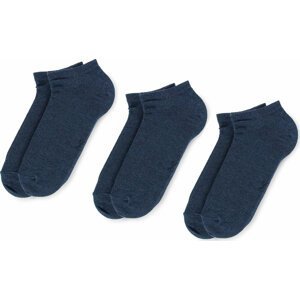 Sada 3 párů dámských nízkých ponožek Camel Active 6595 Granat 546