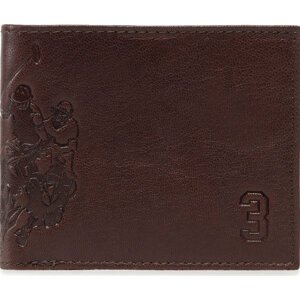 Velká pánská peněženka U.S. Polo Assn. Es.H AIUEX2358MHA511 Dark Brown