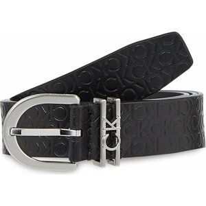 Dámský pásek Calvin Klein Ck Must Ck Loop Belt K60K611297 Ck Black BAX