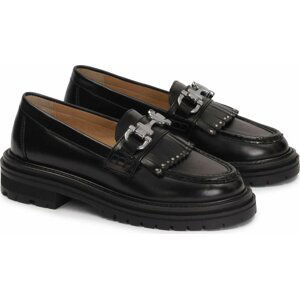 Loafersy Kazar Studio Yana 84478-09-00 Czarny