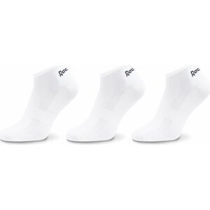 Sada 3 párů dámských nízkých ponožek Reebok One Series FQ5351 White