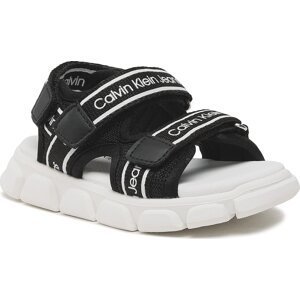 Sandály Calvin Klein Jeans Velcro Sandal V1B2-80610-0211 S Black 999