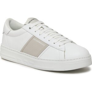 Sneakersy Emporio Armani X4X570 XN840 T850 Opt.White/Silver Cl.