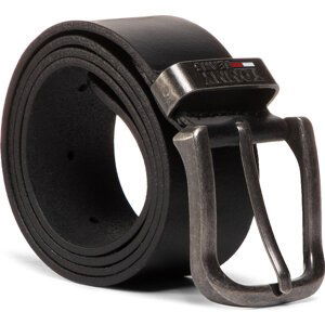 Pánský pásek Tommy Jeans TJM Metal Loop Belt 4.0 AM0AM06167 BDS