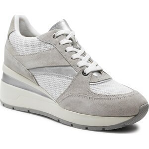 Sneakersy Geox D Zosma D368LA 0AS22 C1236 White/Lt Grey