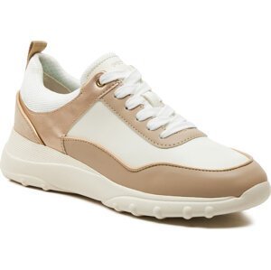 Sneakersy Geox D Alleniee D35LPB 00054 C6174 Lt Taupe/Off White