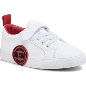 Sneakersy Big Star Shoes FF374088 White/Red