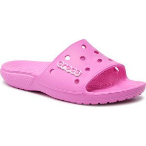 Nazouváky Crocs Classic Crocs Slide 206121 Taffy Pink