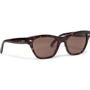 Sluneční brýle Vogue 0VO5445S W65673 Dark Havana/Dark Brown