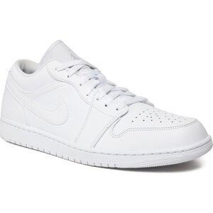 Boty Nike Air Jordan 1 Low 553558 136 White/White/White